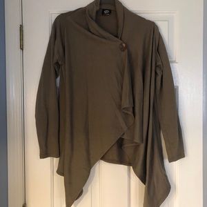 Bobeau draped cardigan